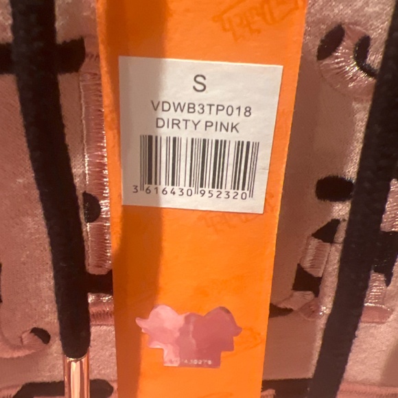 VON DUTCH NEW WITH TAGS DIRTY PINK PULLOVER SWEATSHIRT - Picture 5 of 6